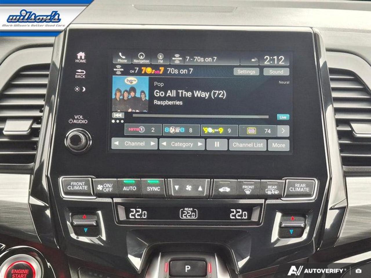 2024 Honda Odyssey Black Edition | Leather | Nav | Sunroof | DVD | Heated Seats + Ventilated Seats | and More ! Photo