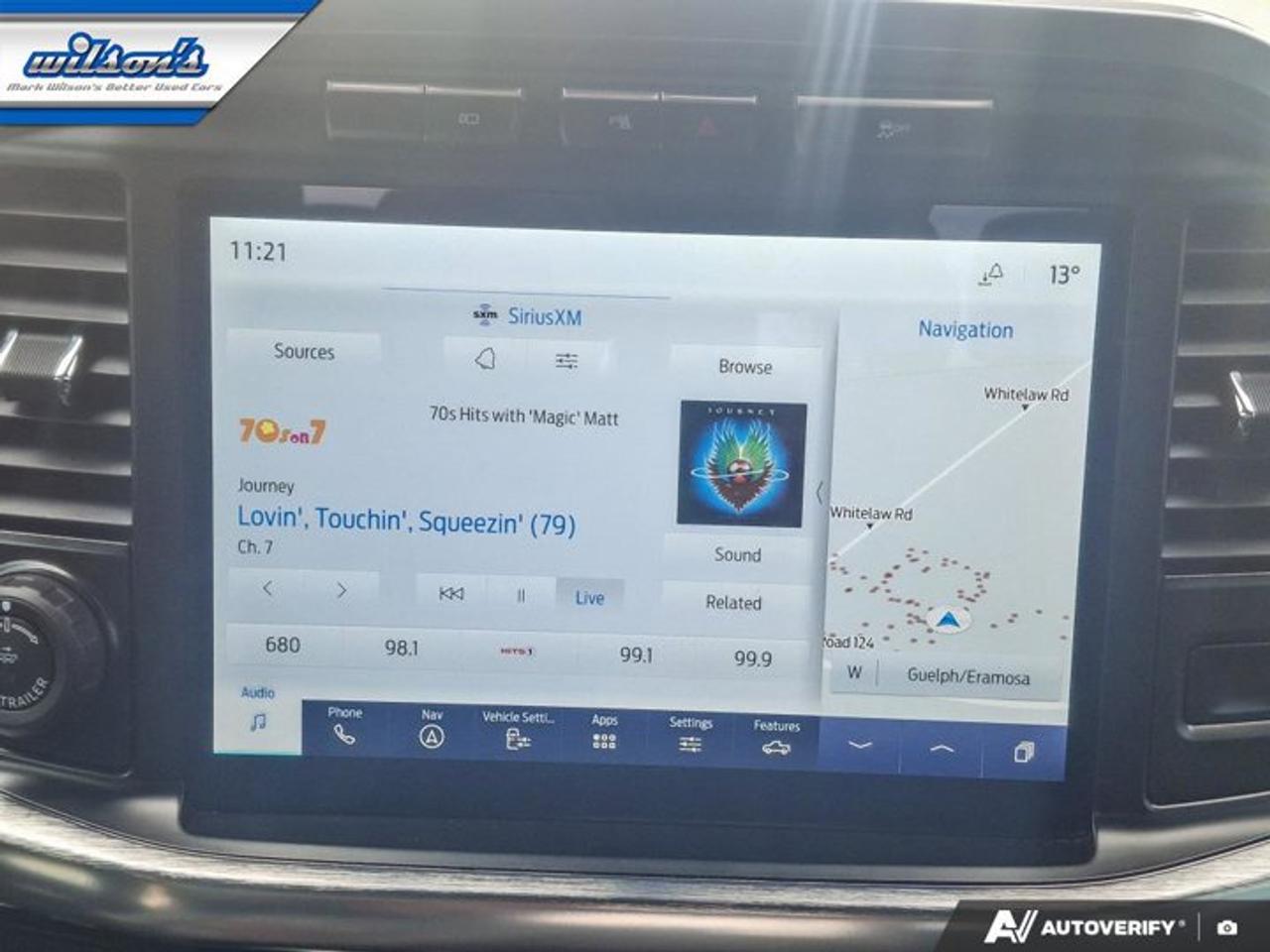 2022 Ford F-150 Lariat | 502A | Sunroof | Leather | Nav | 360 Camera | Power Tailgate | and More ! Photo