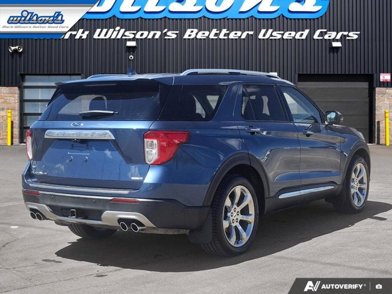 2020 Ford Explorer Platinum | Leather | Pano Roof | Navi | Heated + Ventilated Seats | Heated Steering | and More ! Photo4