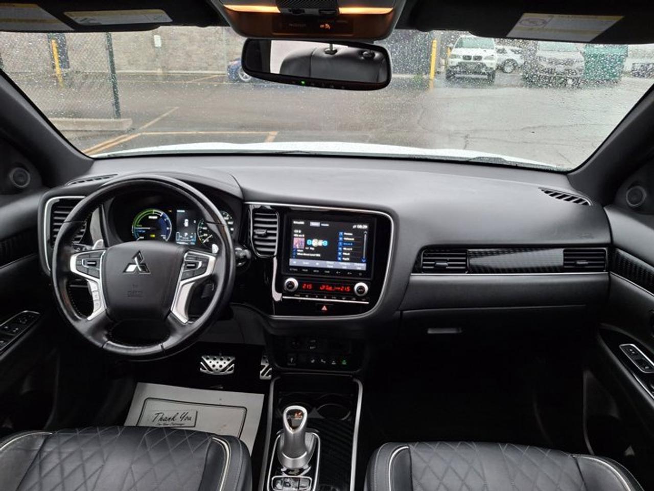2022 Mitsubishi Outlander Phev Black Edition | Sunroof | Quilted Leather | Heated Seats + Steering | Power Liftgate | and More ! Photo