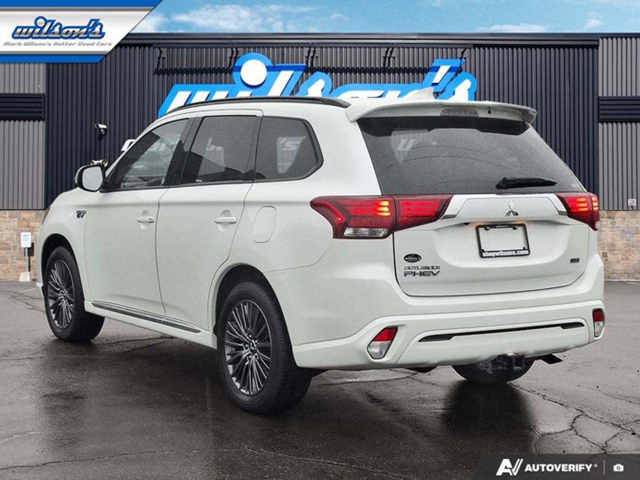 2022 Mitsubishi Outlander Phev Black Edition | Sunroof | Quilted Leather | Heated Seats + Steering | Power Liftgate | and More ! Photo2