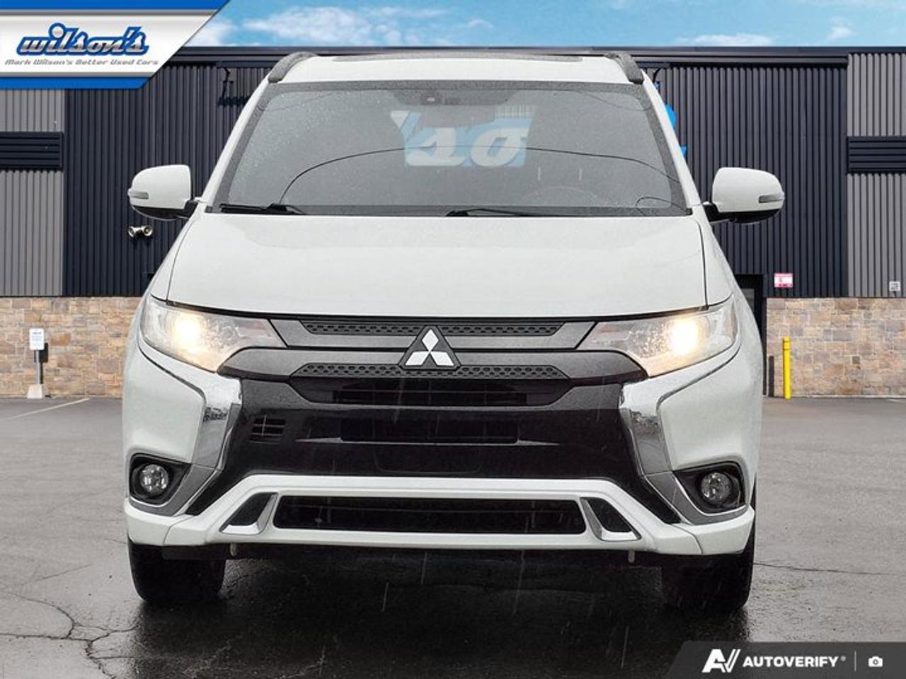 2022 Mitsubishi Outlander Phev Black Edition | Sunroof | Quilted Leather | Heated Seats + Steering | Power Liftgate | and More ! Photo
