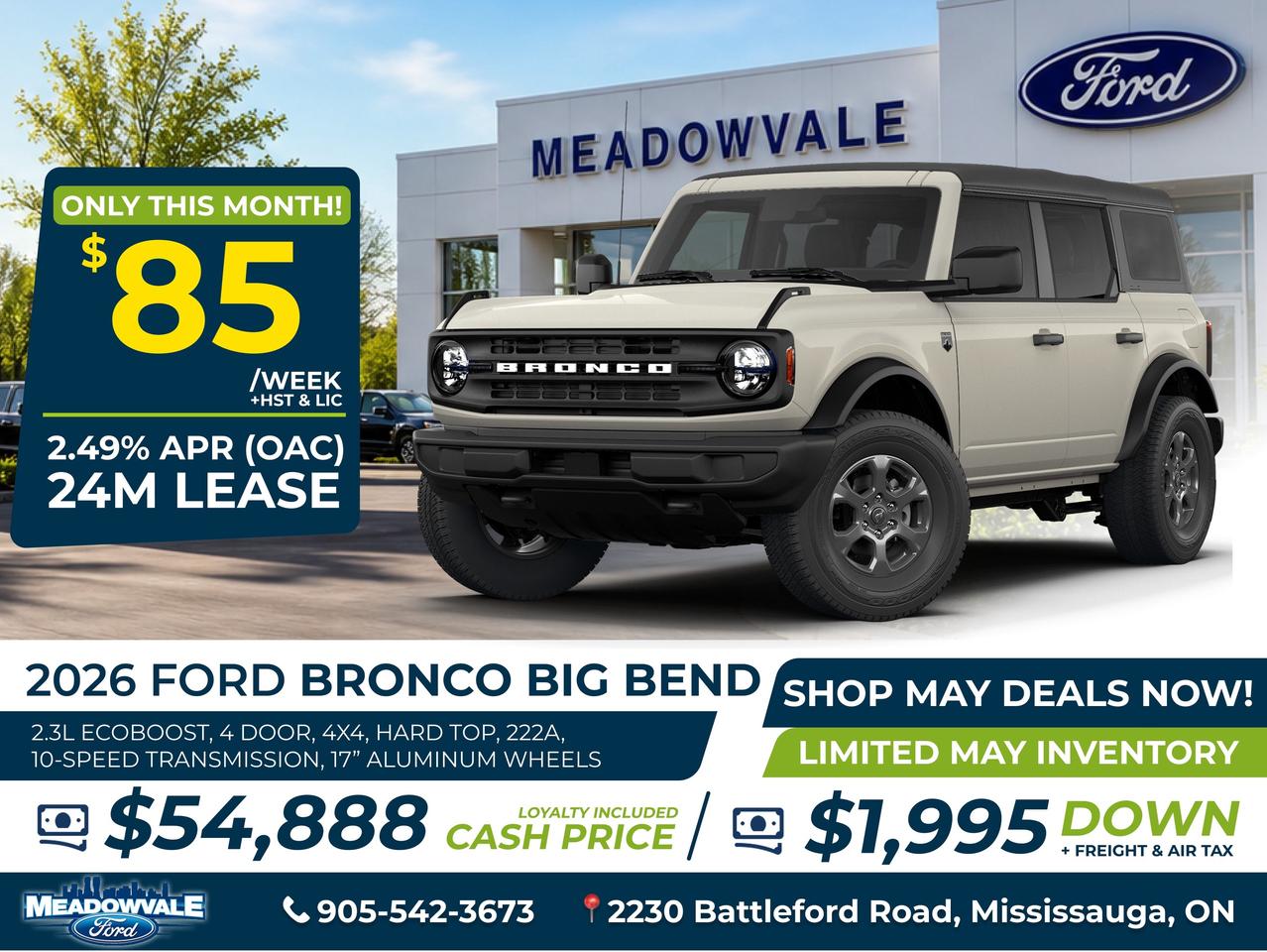 2026 Ford Bronco Big Bend Photo