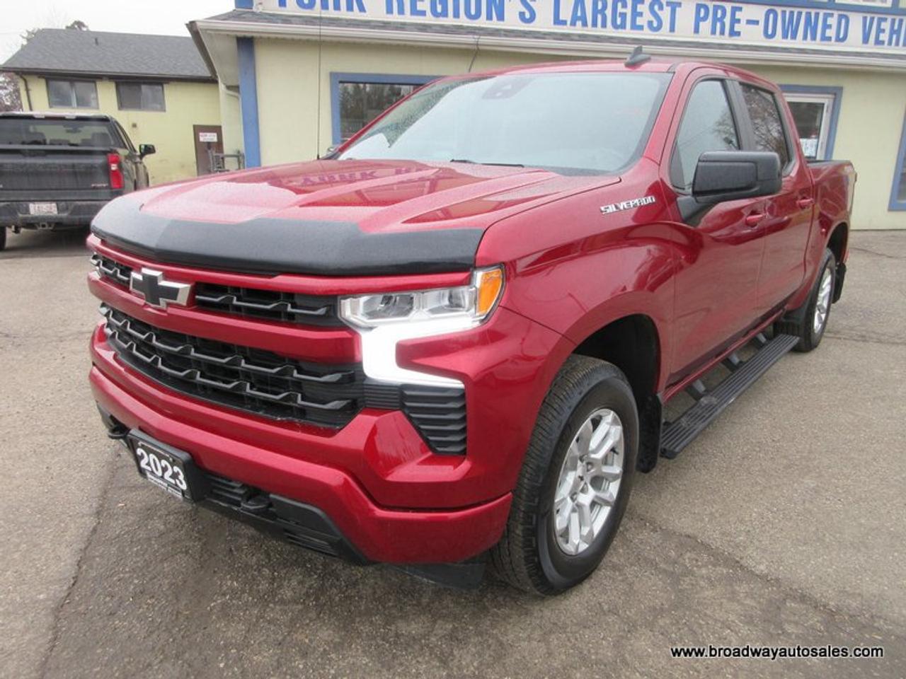 2023 Chevrolet Silverado 1500 POWER EQUIPPED RST-VERSION 6 PASSENGER 5.3L - V8.. 4X4.. CREW-CAB.. SHORTY.. HEATED SEATS & WHEEL.. BACK-UP CAMERA.. BLUETOOTH SYSTEM..
