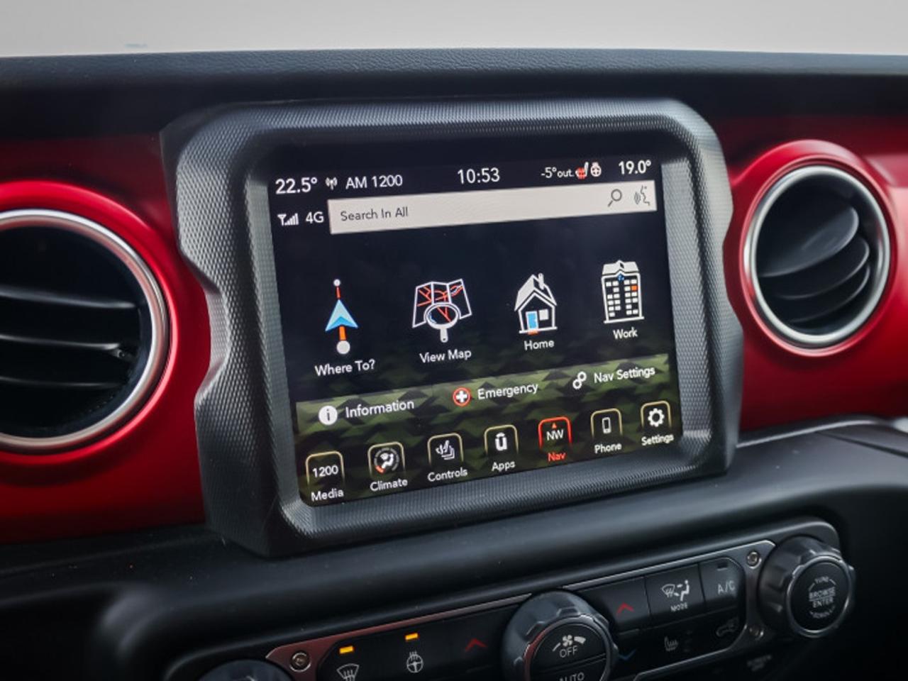 2023 Jeep Wrangler Unlimited Rubicon  -  Navigation Photo