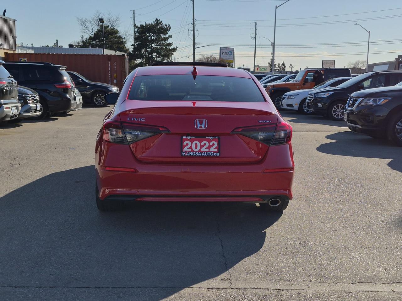 2022 Honda Civic Sport SUNROOF AUTO B-TOOTH B-CAMERA BLINDSPOT Photo