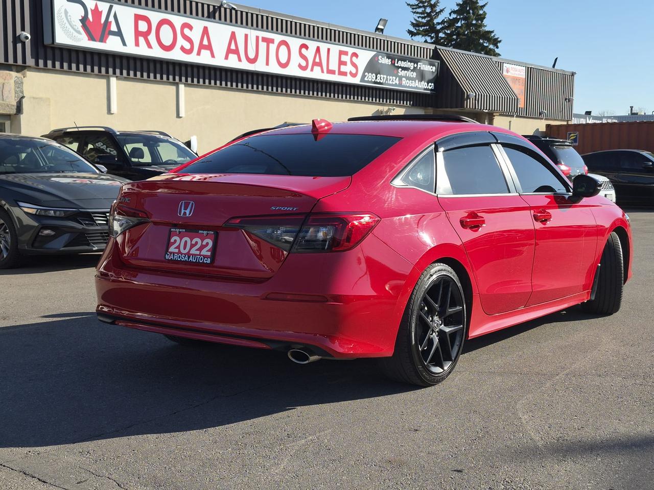 2022 Honda Civic Sport SUNROOF AUTO B-TOOTH B-CAMERA BLINDSPOT Photo