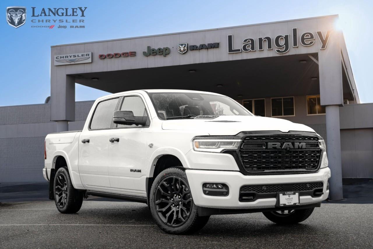 <p><strong>2026 Ram 1500 Limited 4x4 Crew Cab</strong></p><p>A premium, high-performance pickup that blends legendary V8 power with sophisticated capability and modern luxury.</p><ul><li><p>Engine: 5.7L HEMI V8 with eTorque (395 hp, 410 lb-ft torque)</p></li><li><p>Drivetrain: 4x4 with 8-speed automatic transmission</p></li><li><p>Max Towing Capacity: 10,050 lbs</p></li><li><p>Key Feature: eTorque Mild Hybrid System for enhanced performance</p></li></ul><p>Come book a test drive at Langley Chrysler, conveniently located in Langley, British Columbia.Come book a test drive at Langley Chrysler, conveniently located in Langley, British Columbia.</p>*All new vehicle purchases are plus the PDI accessory installs and any price increases provided by the manufacturer. For trucks the accessories will include wheel locks, spray-in liners, and mud flaps. For all other vehicles, wheel locks are standard, other equipment may apply. Confirm with the dealer.

<p>*All prices are net of all manufacturer incentives and/or rebates and are subject to change by the manufacturer without notice. All prices plus applicable taxes, applicable environmental recovery charges, documentation of $599 and full tank of fuel surcharge of $76 if a full tank is chosen.<br />Other items available that are not included in the above price:<br />Tire & Rim Protection and Key fob insurance starting from $599<br />Service contracts (extended warranties) for up to 7 years and 200,000 kms starting from $599<br />Custom vehicle accessory packages, mudflaps and deflectors, tire and rim packages, lift kits, exhaust kits and tonneau covers, canopies and much more that can be added to your payment at time of purchase<br />Undercoating, rust modules, and full protection packages starting from $199<br />Flexible life, disability and critical illness insurances to protect portions of or the entire length of vehicle loan?im?im<br />Financing Fee of $500 when applicable<br />Prices shown are determined using the largest available rebates and incentives and may not qualify for special APR finance offers. See dealer for details. This is a limited time offer.</p>