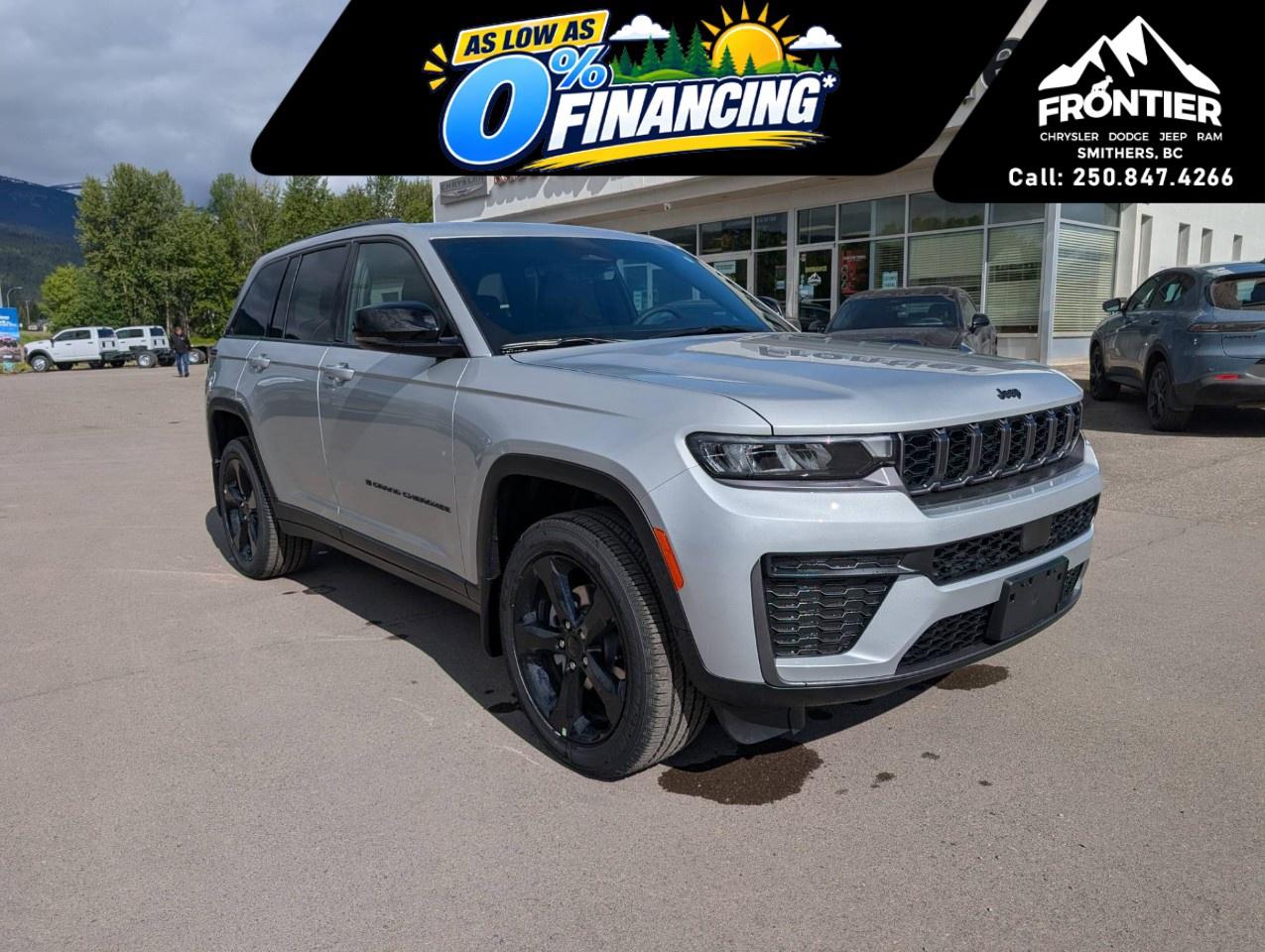 <p>The 2026 Jeep Grand Cherokee Altitude 4x4 brings together modern design, advanced technology, and confident capabilitymaking it a standout choice for drivers who want both refinement and rugged Jeep performance.</p><p>Powered by a responsive 2.0L turbocharged 4-cylinder engine paired with an automatic transmission, this Grand Cherokee delivers a great balance of efficiency and everyday performance. With Jeeps proven 4x4 system, youll enjoy added traction and control in all kinds of road and weather conditions, whether you're navigating city streets or heading out on a weekend adventure.</p><p>Inside, the Altitude trim offers a comfortable and well-equipped cabin designed around convenience and connectivity. Heated seats, keyless entry, and a refined interior layout make every drive more enjoyable. The spacious SUV design provides plenty of room for passengers and cargo, making it ideal for families, road trips, or daily use.</p><p>Stay connected with modern tech features including Bluetooth connectivity, smart device integration, navigation, satellite radio, and a Wi-Fi hotspot. Driver-assist features such as lane assist and brake assist add confidence and peace of mind behind the wheel.</p><p>On the outside, the Altitude trim adds a sleek and sporty appearance, complemented by stylish alloy wheels and Jeeps signature bold design.</p><p>If youre looking for a versatile SUV that blends comfort, capability, and modern features, this 2026 Jeep Grand Cherokee Altitude 4x4 is ready to impress.</p><p>Please confirm all vehicle details and features with our sales team and start the buying process today at Frontier Chrysler Dodge Jeep Ram Ltd.</p>