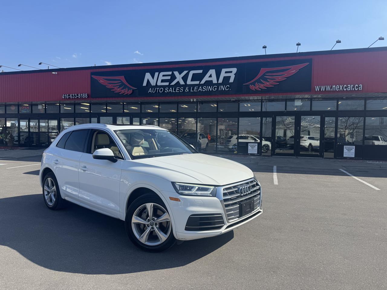 2020 Audi Q5 PROGRESSIV  AWD LEATHER PAN/ROOF NAV B/SPOT CAMERA