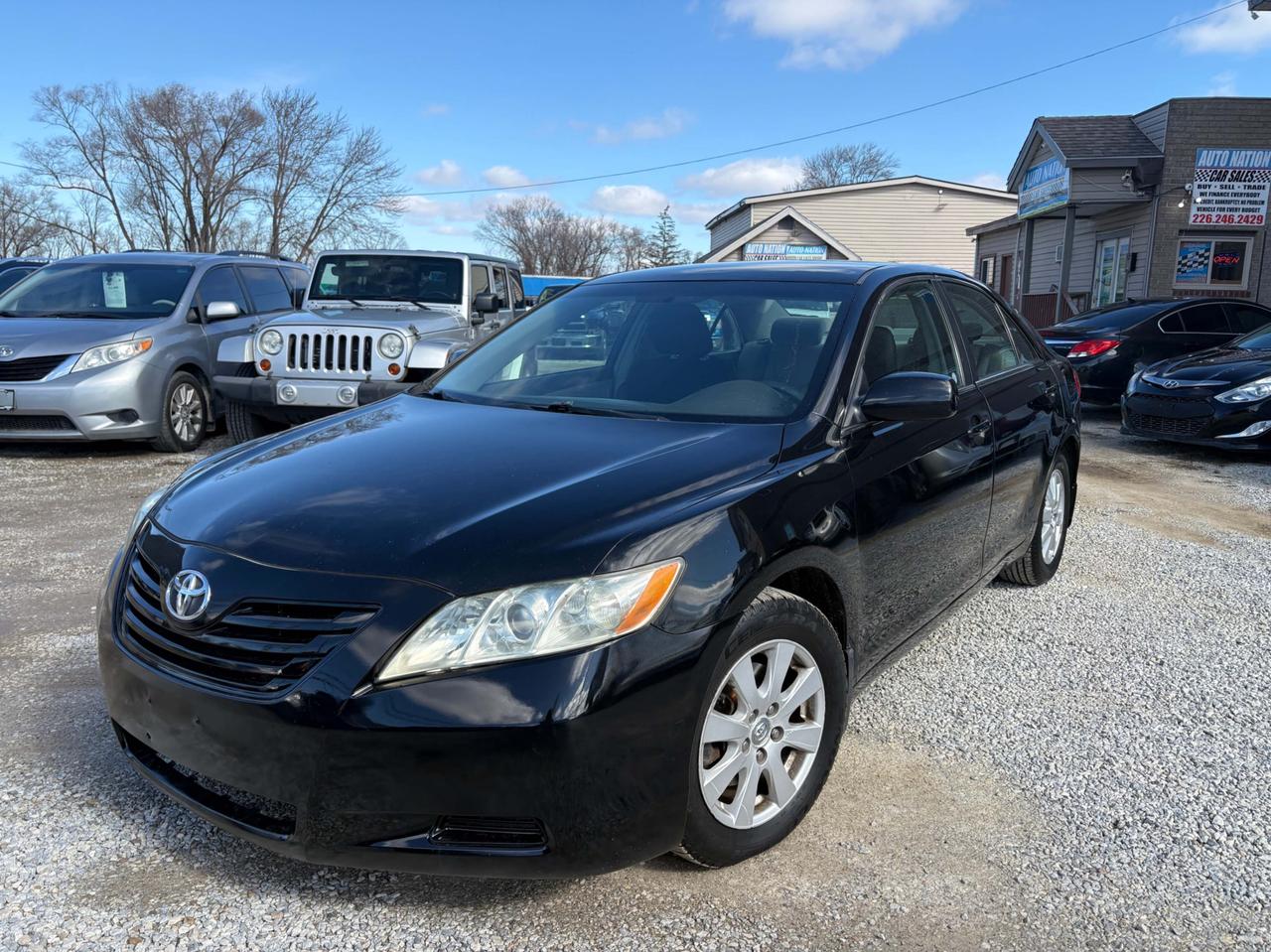 <p><section><section><div><div><div><div><div><div><p><strong>2009 Toyota Camry  Safety Included | 1-Year Powertrain Warranty</strong></p><p>Reliable and comfortable <strong>2009 Toyota Camry</strong>, known for its long-term durability and smooth driving experience.&nbsp;<span id=jodit-selection_marker_1774712952560_667077317417952 data-jodit-selection_marker=start style=line-height: 0; display: none;></span></p><p>The vehicle comes <strong>Ontario safety certified and ready for the road</strong>, with a <strong>1-Year Powertrain Warranty included</strong>.</p><p> Safety certified<br> 1-Year Powertrain Warranty included<br> Reliable and fuel-efficient<br> Smooth and comfortable drive</p><p><strong>Condition and preparation</strong></p><p>Well maintained<br>Drives smoothly with no known issues<br>Fully inspected and safety ready</p><p><strong>Why this Camry</strong></p><p>Proven Toyota reliability<br>Comfortable and quiet ride<br>Low cost of ownership<br>Practical and dependable for everyday use</p><p><strong>Warranty</strong></p><p>1-Year Powertrain Warranty Included</p><p>Coverage includes major components such as:</p><p> Engine<br> Transmission<br> Differential</p><hr><p><strong>AUTO NATION CAR SALES & SERVICES</strong><br>9300 Tecumseh Rd. East, Windsor, ON N8R 1A2<br>Call or Text: 226-246-2429</p><p>Financing available (third-party lenders).<br>We accept Debit / Visa / Mastercard / AMEX.<br>All-in pricing (plus HST & licensing only).</p></div></div></div></div></div></div></section><br></section><br></p>