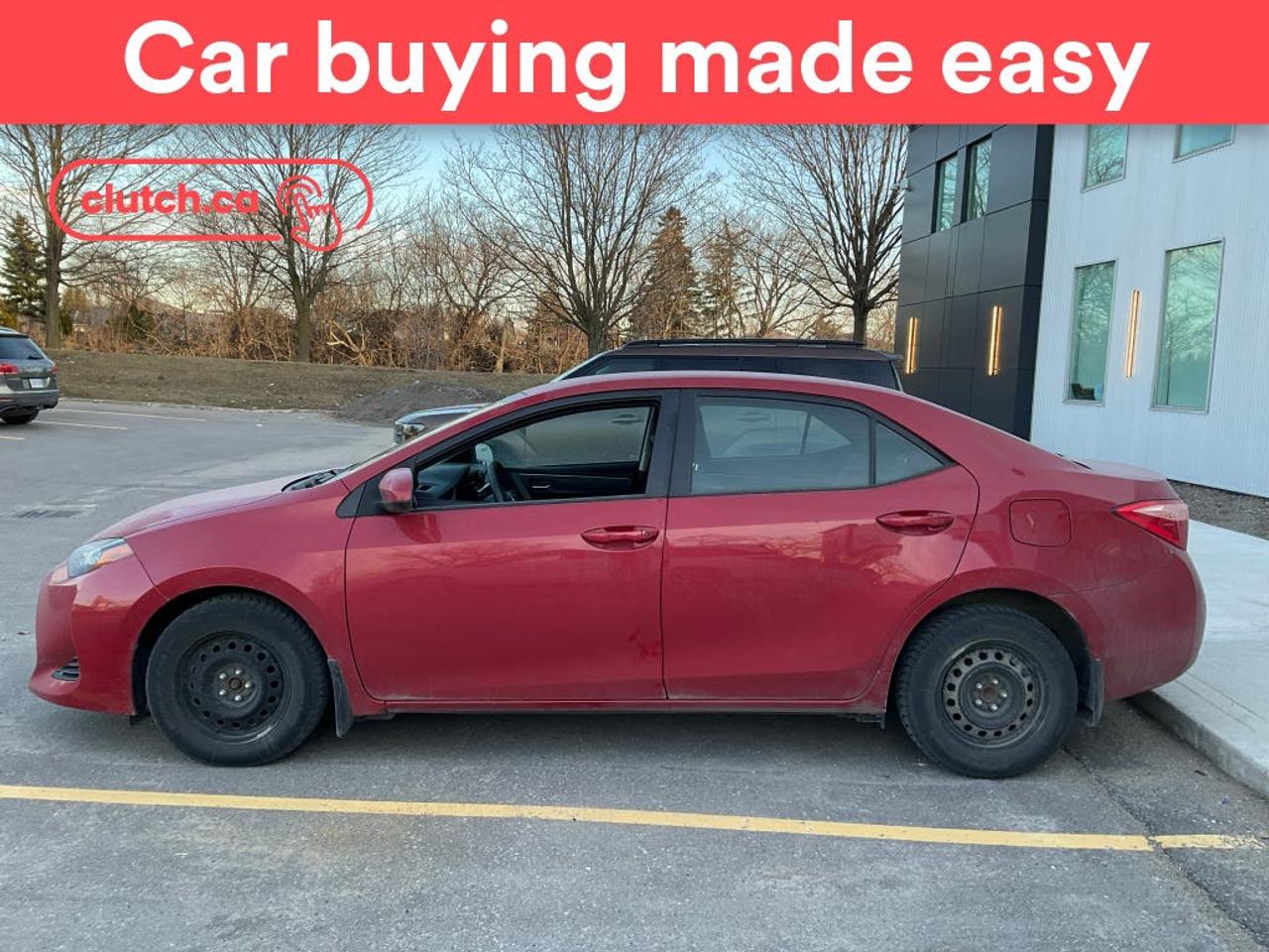 1 OWNER / Front Heated Seats, Climate Control, Bluetooth Music and more!<br> <br>Clutch is the largest online used car retailer in Canada, delivering a seamless, hassle-free car-buying experience to drivers everywhere. Shop thousands of used cars online, get the right one delivered to your door, and enjoy peace of mind with our 10-Day Money-Back Guarantee. How sweet is that? To learn more, visit clutch.ca.<br> <br>The top features for this car include:<br> <br>Brake Assist<br>Front Heated Seats<br>Climate Control<br>Bluetooth Music<br>Cruise Control<br>Adaptive Cruise Control<br>12V Outlet<br>Hands Free Device Connectivity<br>USB Input<br>Keyless Entry<br>Lane Departure Warning<br>Active Lane Keep Assistance<br>Forward Collision Mitigation<br>Pedestrian Detection<br>Driver Attention Alert<br>Hill Assistance<br>Automatic High Beams<br>Rear View Camera<br> <br>Seamless home delivery - Delivery to your door in a matter of days. Available on select packages.<br> <br>Try it out for 10 days - If you do not like it, we will take it back. <br> <br>Quality assured - All cars go through our rigorous 210-point inspection and reconditioning process.<br> <br>Peace of mind - Warranty and protection plans available.<br> <br>Haggle-free - No haggling or hard sells.<br> <br>100% Transparency - Full inspection reports on every car, including high-res photography and a free Carfax report.<br> <br>Listed price is for cash purchase only and does not include taxes, Shipping Fees (if applicable), Delivery Fees (if applicable), government licensing fees.<br> <br>Previous Provincial Registrations:<br>Ontario<br> <br>Stock # 94827