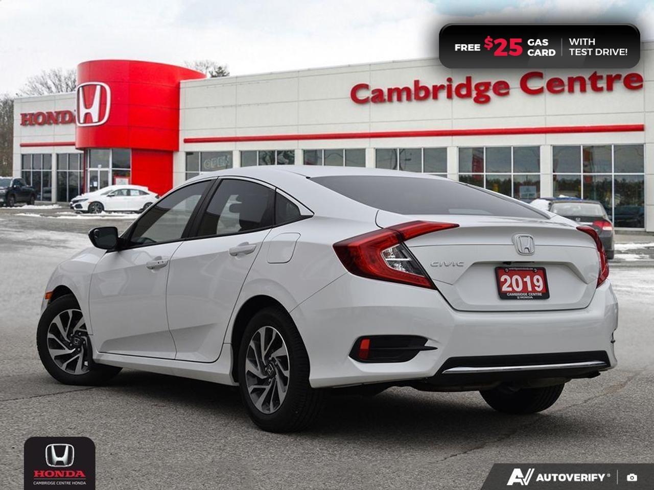 2019 Honda Civic EX POWER SUNROOF | REARVIEW CAMERA | APPLE CARPLAY™/ANDROID AUTO™ Photo