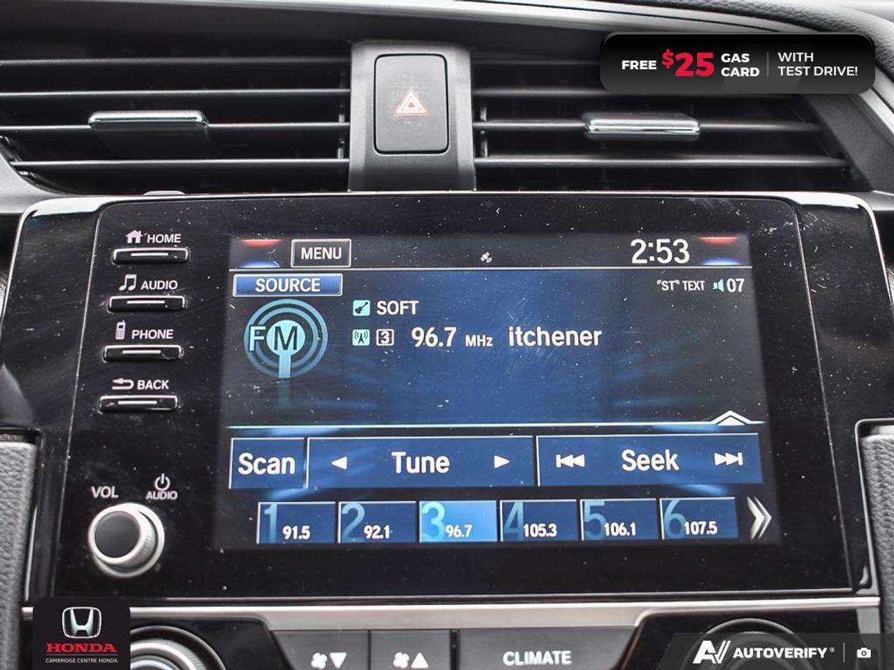 2019 Honda Civic EX POWER SUNROOF | REARVIEW CAMERA | APPLE CARPLAY™/ANDROID AUTO™ Photo