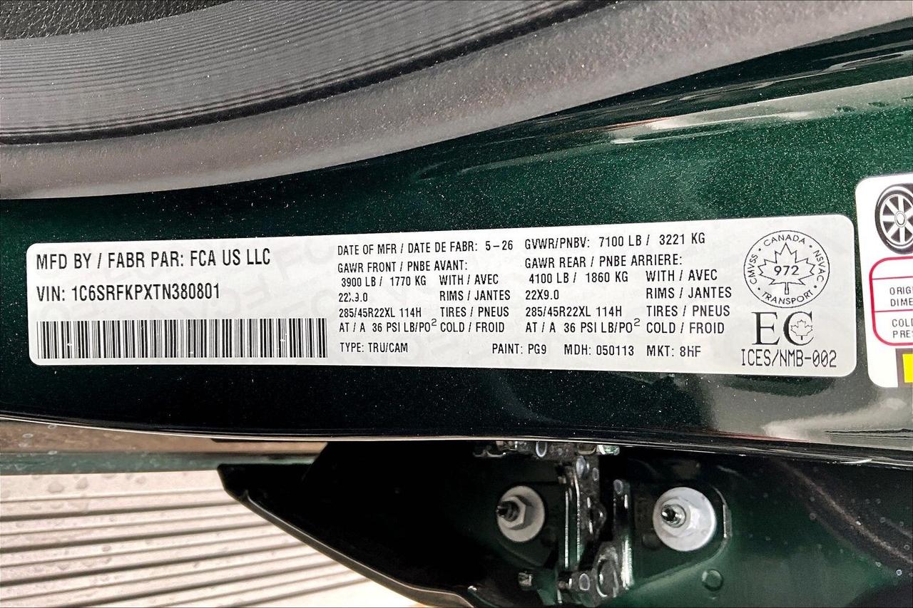 2026 RAM 1500 TUNGSTEN | Prem Leather | Trailer Brake | 540HP Photo