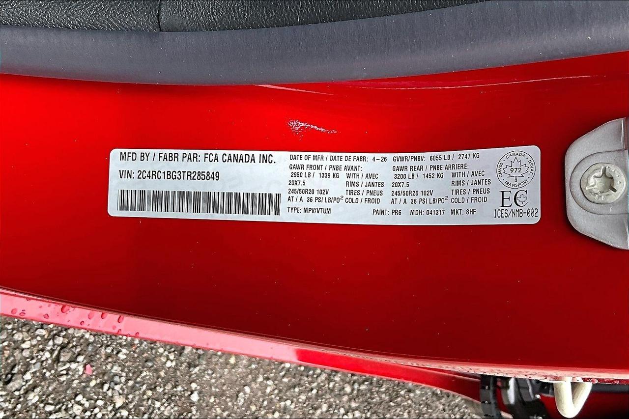 2026 Chrysler Pacifica SELECT FWD | Leather | S App Pkg | Safety Sphere Photo