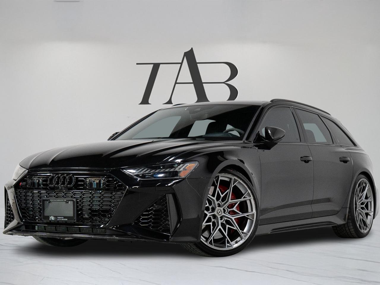 2021 Audi RS 6 Avant CARBON & DYNAMIC PKG | 22 PERFORMANCE WHEELS Photo2