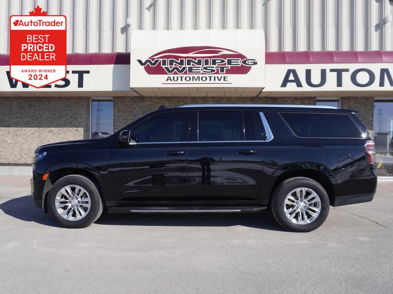 Used 2024 Chevrolet Suburban GORGEOUD BLACK BEAUTY 'DURAMAX DIESEL' SUBURBAN for sale in Headingley, MB