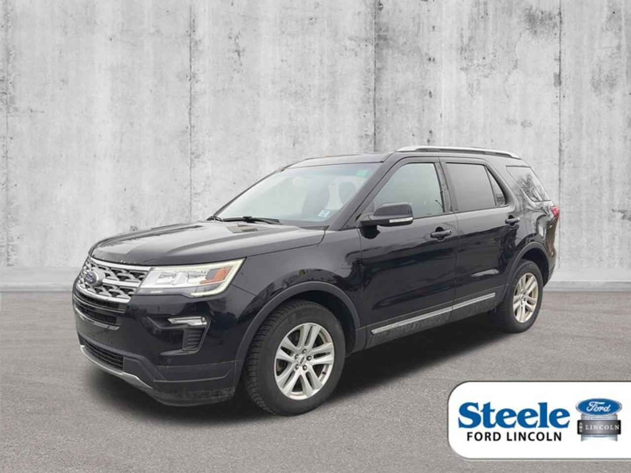 Recent Arrival!Shadow Black2018 Ford Explorer XLT4WD 6-Speed Automatic with Select-Shift 3.5L V6 Ti-VCTVALUE MARKET PRICING!!, 4WD.ALL CREDIT APPLICATIONS ACCEPTED! ESTABLISH OR REBUILD YOUR CREDIT HERE. APPLY AT https://steeleadvantagefinancing.com/6198 We know that you have high expectations in your car search in Halifax. So if youre in the market for a pre-owned vehicle that undergoes our exclusive inspection protocol, stop by Steele Ford Lincoln. Were confident we have the right vehicle for you. Here at Steele Ford Lincoln, we enjoy the challenge of meeting and exceeding customer expectations in all things automotive.