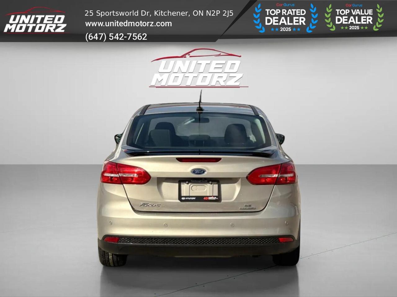 2016 Ford Focus SE~SAFETY CERTIFIED~ONE OWNER~NO ACCIDENTS~24 Serv Photo