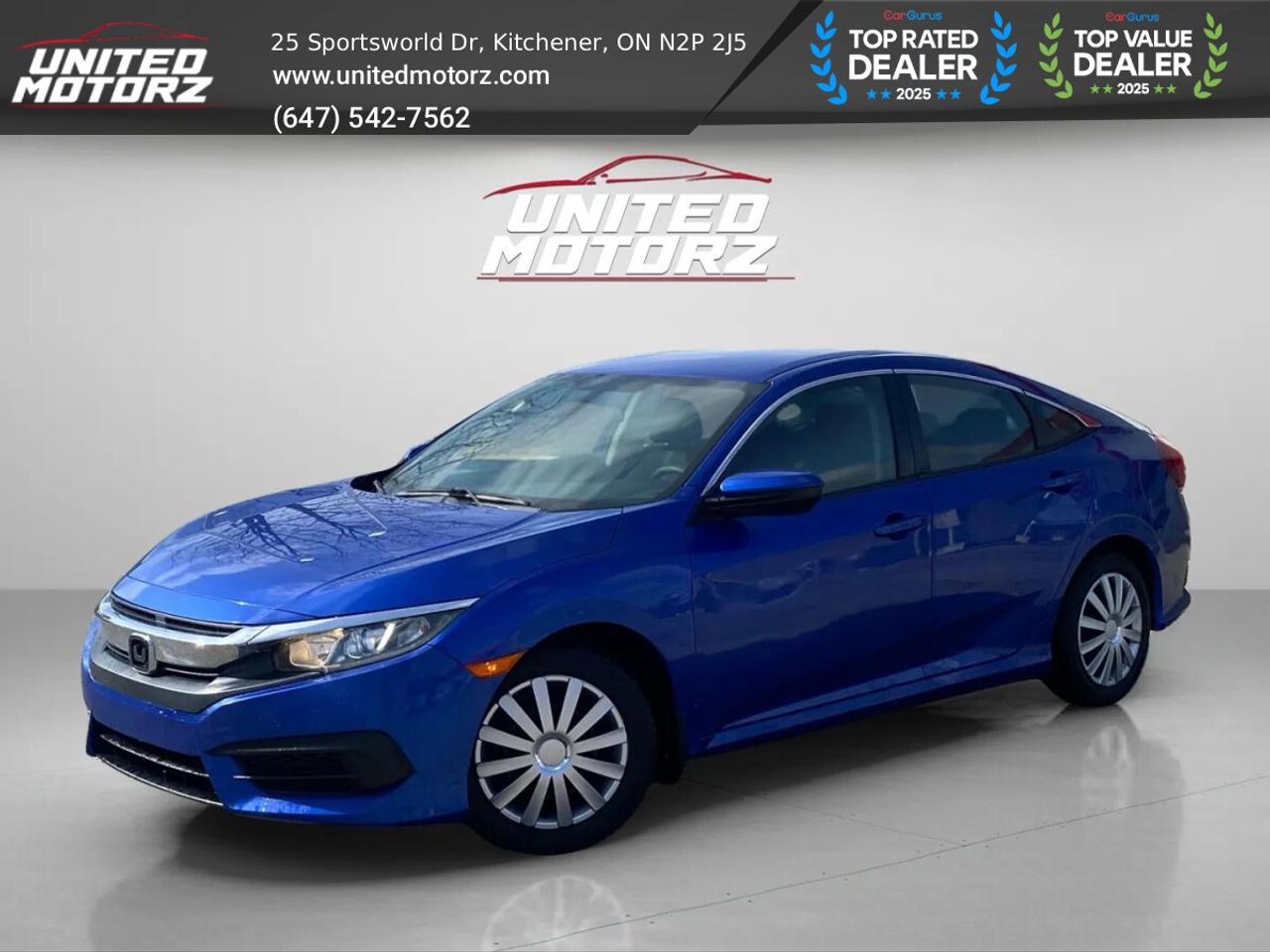 2016 Honda Civic LX Man~SAFETY CERTIFIED~ Photo