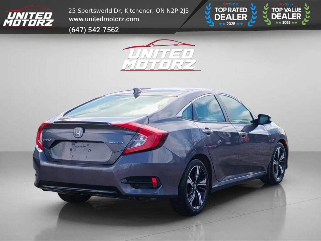 2016 Honda Civic Touring Honda Sens Pkg.~SAFETY CERTIFIED~16 Servic Photo