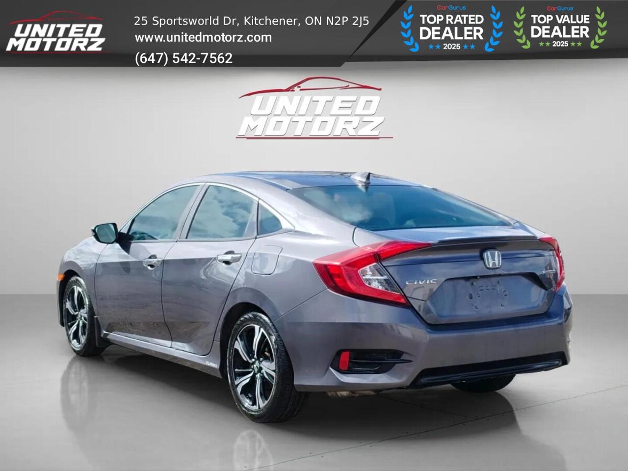 2016 Honda Civic Touring Honda Sens Pkg.~SAFETY CERTIFIED~16 Servic Photo