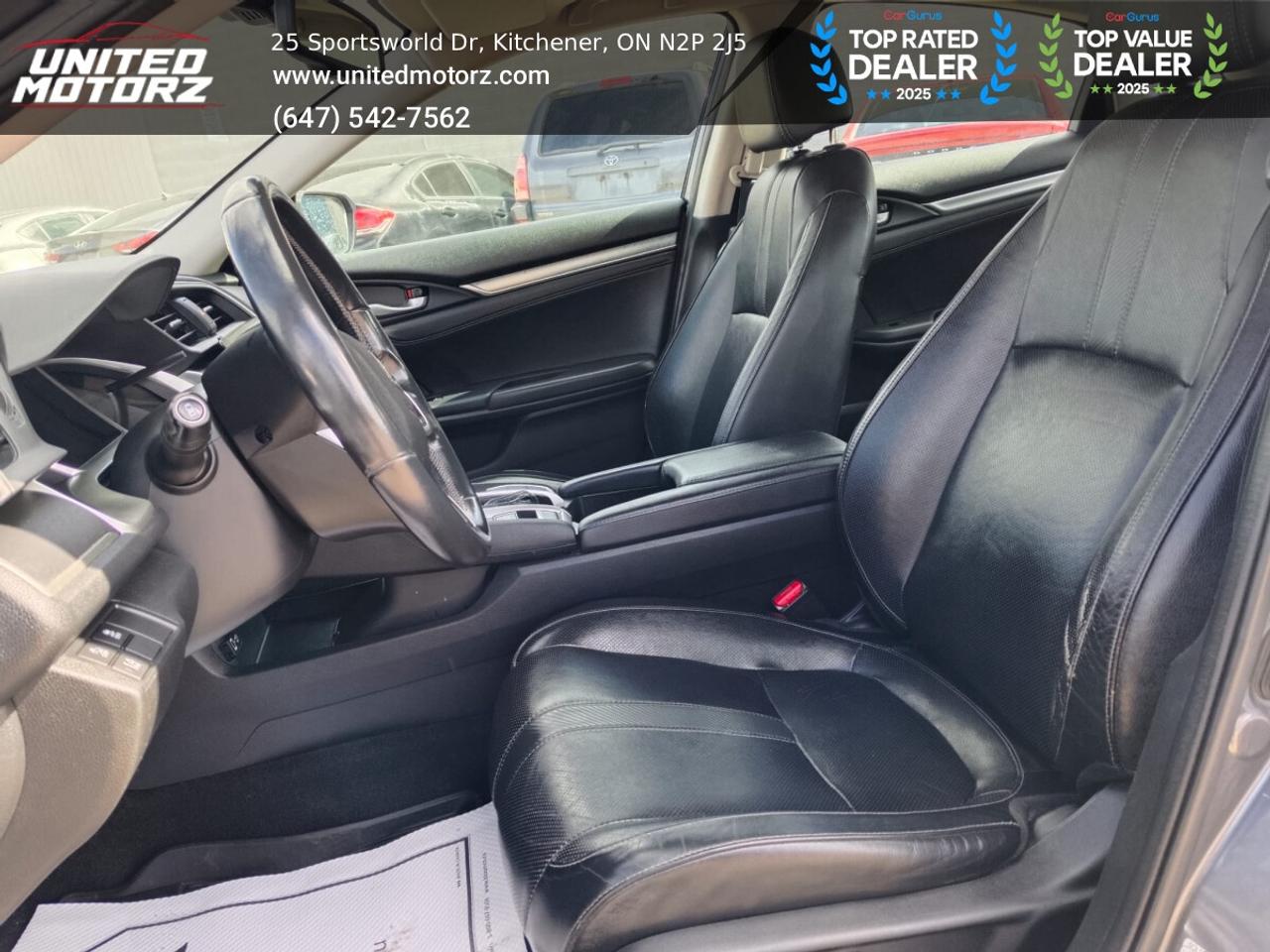 2016 Honda Civic Touring Honda Sens Pkg.~SAFETY CERTIFIED~16 Servic Photo