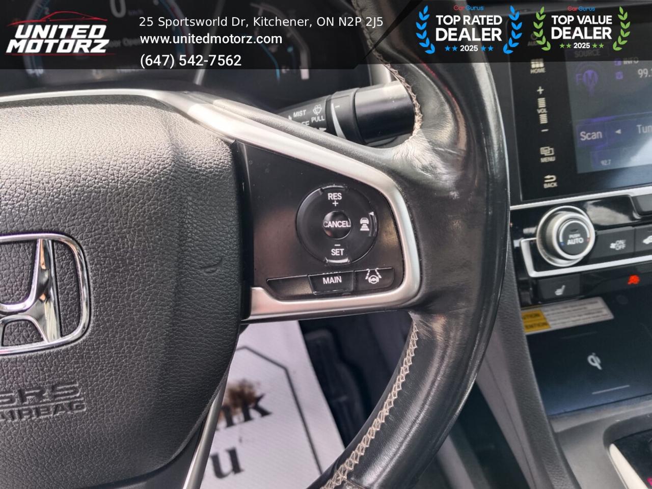 2016 Honda Civic Touring Honda Sens Pkg.~SAFETY CERTIFIED~16 Servic Photo