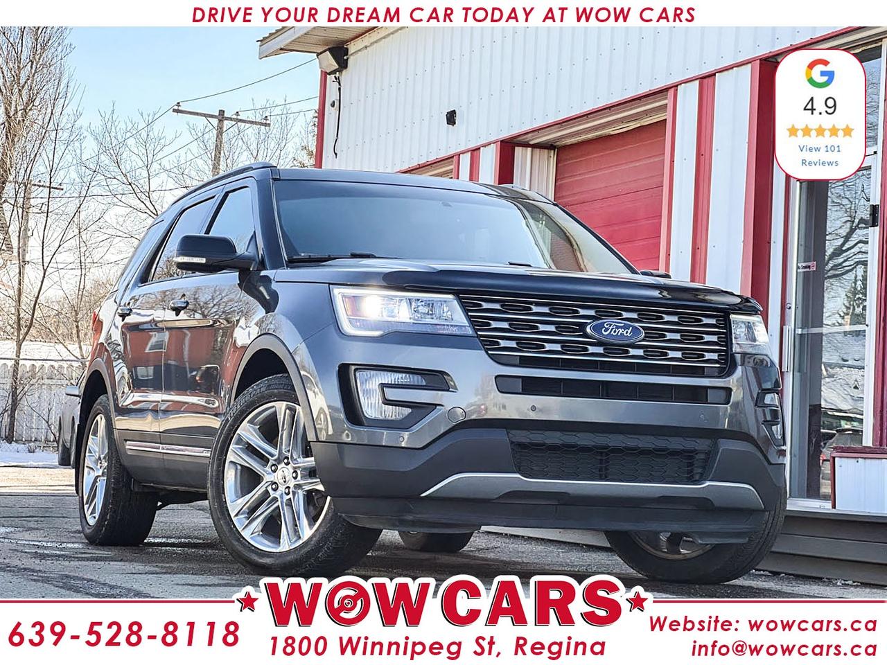 Used 2016 Ford Explorer XLT - No Accidents! for sale in Regina, SK