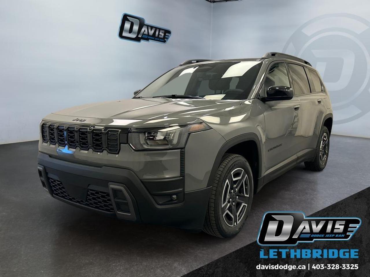 <b>Heated Seats, Heated Steering Wheel, Remote Start, Adaptive Cruise Control, Lane Keep Assist!</b><br /> <br /> <br /> <br />With bold styling and everyday versatility, the 2026 Jeep Cherokee is built to take you farther in comfort and style. <br /> <br />The 2026 Jeep Cherokee delivers the perfect mix of sophistication and strength, making it ideal for both adventure seekers and everyday drivers. Inside, youll find a well-appointed cabin packed with smart technology and comfortable finishes designed to elevate every drive. With dependable off-road capability, advanced safety systems, and a distinctive design, the Cherokee stands out as a versatile SUV ready for any road ahead.<br /> <br />This Sting-grey SUV has an Automatic transmission and is powered by a 210HP 1.6L 4 Cylinder Engine. <br /> <br /> Our Cherokee's trim level is Laredo. Experience everyday comfort with heated front seats, a 10-way power drivers seat with lumbar support, dual-zone automatic climate control, and a heated leatherette steering wheel that makes every drive feel refined and relaxed. The intuitive 12.3-inch Uconnect 5 touchscreen keeps you seamlessly connected with wireless smartphone integration, remote start, and a built-in Wi-Fi hotspot for effortless convenience. Confidence comes standard with advanced safety features such as Active Driving Assist, Blind Spot Detection, Full-Speed Forward Collision Warning Plus, and the ParkView Rear Back-Up Camera for added awareness on the road. This vehicle has been upgraded with the following features: Heated Seats, Heated Steering Wheel, Remote Start, Adaptive Cruise Control, Lane Keep Assist, Collision Mitigation .<br /><br /> <br />To apply right now for financing use this link: <a href=https://lethbridge.davisdodge.ca/free-credit-check/ target=_blank rel=nofollow noopener noreferrer>https://lethbridge.davisdodge.ca/free-credit-check/</a><br /><br /> <br /><br />As a premier Chrysler, Dodge, Jeep and RAM dealership, Davis Dodge proudly offers an extensive selection of new and used vehicles to meet every drivers needs. Customers across Lethbridge, Fort Macleod, Taber, Claresholm, Coaldale, and beyond trust us for daily vehicle specials, certified service and parts, and a seamless online inventory experience. <br /><br /> With competitive financing options and expert support, we make car buying easy and enjoyable. <br /><br /> Ready to hit the road? Schedule your test drive today at Davis Dodge, your trusted Chrysler, Dodge, Jeep and RAM dealer in Lethbridge, Alberta.<br /><br /> Vehicle pricing offer shown expires 2026-05-31. <br /> Come by and check out our fleet of 70+ used cars and trucks and 110+ new cars and trucks for sale in Lethbridge. o~o