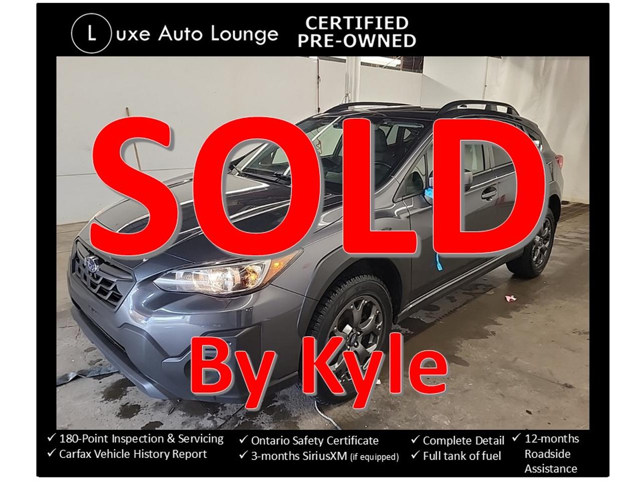 Used 2021 Subaru Crosstrek Outdoor-MINT!! 64K! LEATHER-HEATED SEATS & STR WHL for sale in Orleans, ON