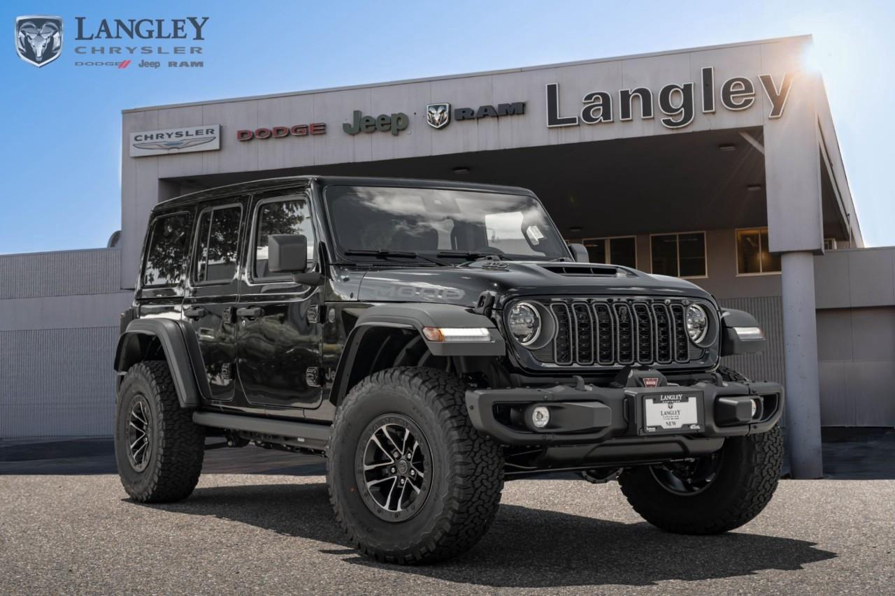 <p><strong>2026 Jeep Wrangler Moab 392 4-Door 4x4</strong></p><p>The 2026 Jeep Wrangler Moab 392 is a high-performance, limited-edition powerhouse that pairs the raw, naturally aspirated muscle of a 6.4L HEMI V8 with factory-engineered off-road hardware.</p><ul><li><p><strong>Engine:</strong> 6.4L HEMI® V8 (470 hp, 470 lb-ft torque)</p></li><li><p><strong>Performance:</strong> 060 mph in 4.5 seconds</p></li><li><p><strong>Drivetrain:</strong> Selec-Trac® Full-Time 4x4 System with 8-speed automatic transmission</p></li><li><p><strong>Off-Road Hardware:</strong> Heavy-duty Dana® 44 front and Dana M220 rear axles, Tru-Lok® electronic locking differentials, electronic front sway-bar disconnect, and 35-inch all-terrain tires on 17-inch beadlock-capable wheels</p></li><li><p><strong>Key Features:</strong> Functional hood scoop with "392" badging, Nappa leather-trimmed seats, heated front seats and steering wheel, and Uconnect® 5 with a 12.3-inch touchscreen</p></li><li><p><strong>Towing Capacity:</strong> 3,500 lbs</p></li></ul><p>Come book a test drive at Langley Chrysler, conveniently located in Langley, British Columbia.</p>*All new vehicle purchases are plus the PDI accessory installs and any price increases provided by the manufacturer. For trucks the accessories will include wheel locks, spray-in liners, and mud flaps. For all other vehicles, wheel locks are standard, other equipment may apply. Confirm with the dealer.

<p>*All prices are net of all manufacturer incentives and/or rebates and are subject to change by the manufacturer without notice. All prices plus applicable taxes, applicable environmental recovery charges, documentation of $599 and full tank of fuel surcharge of $76 if a full tank is chosen.<br />Other items available that are not included in the above price:<br />Tire & Rim Protection and Key fob insurance starting from $599<br />Service contracts (extended warranties) for up to 7 years and 200,000 kms starting from $599<br />Custom vehicle accessory packages, mudflaps and deflectors, tire and rim packages, lift kits, exhaust kits and tonneau covers, canopies and much more that can be added to your payment at time of purchase<br />Undercoating, rust modules, and full protection packages starting from $199<br />Flexible life, disability and critical illness insurances to protect portions of or the entire length of vehicle loan?im?im<br />Financing Fee of $500 when applicable<br />Prices shown are determined using the largest available rebates and incentives and may not qualify for special APR finance offers. See dealer for details. This is a limited time offer.</p>