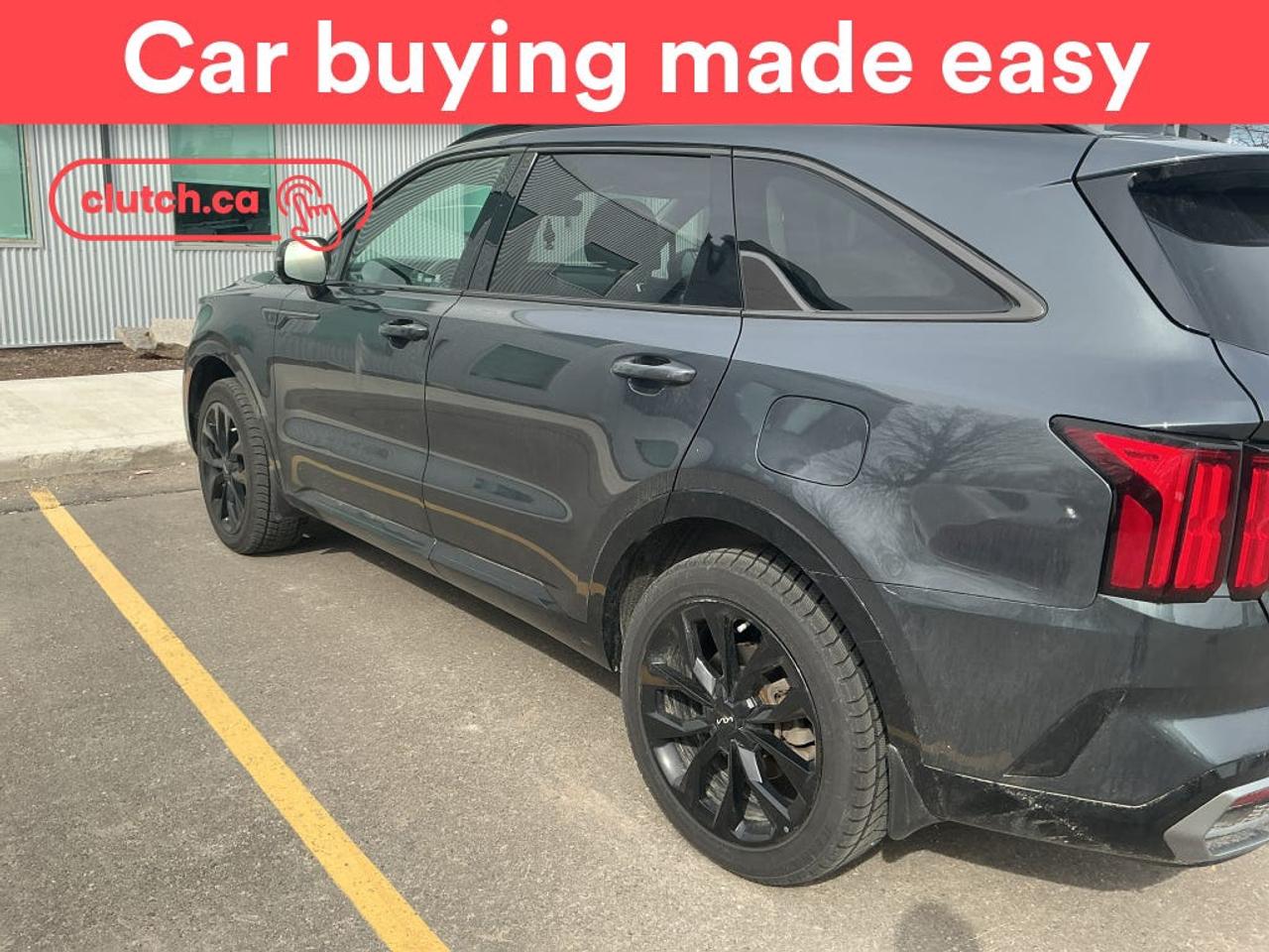 NO ACCIDENTS / CLEAN CARFAX / 1 OWNER / Brake Assist, Power Tailgate/Hatch, Auto Dimming Rearview Mirror and more!<br> <br>Clutch is the largest online used car retailer in Canada, delivering a seamless, hassle-free car-buying experience to drivers everywhere. Shop thousands of used cars online, get the right one delivered to your door, and enjoy peace of mind with our 10-Day Money-Back Guarantee. How sweet is that? To learn more, visit clutch.ca.<br> <br>The top features for this car include:<br> <br>Auto Stop/Start<br>Brake Assist<br>Power Tailgate/Hatch<br>Auto Dimming Rearview Mirror<br>Front Heated Seats<br>Ventilated Front Seats<br>Rear Heated Seats<br>Driver Seat Memory System<br>Climate Control<br>Dual Zone Front Climate Control<br>Rear Climate Control<br>Rear Climate Vents<br>Premium Sound System<br>Bluetooth Music<br>Touchscreen Display<br>GPS Navigation<br>Cruise Control<br>Adaptive Cruise Control<br>Integrated Garage Door Opener<br>12V Outlet<br>Hands Free Device Connectivity<br>Apple CarPlay<br>Android Auto<br>Wireless Charging<br>USB Input<br>Keyless Entry<br>Passive Keyless Entry<br>Push Button Start<br>Heads Up Display<br>Front View Camera<br>Power Folding Exterior Mirrors<br>Lane Departure Warning<br>Active Lane Keep Assistance<br>Blindspot Sensors<br>Forward Collision Mitigation<br>Rear Collision Warning<br>Rear Collision Mitigation<br>Rear Cross Traffic Alert<br>Pedestrian Detection<br>Driver Attention Alert<br>Heated Steering Wheel<br>Rain Sensing Wipers<br>Panoramic Sunroof<br>Hill Assistance<br>Automatic High Beams<br>Rear View Camera<br>Parking Sensors<br>Rear Parking Sensors<br>Power Passenger Seat<br>360 Camera<br>App Remote Start<br> <br>Seamless home delivery - Delivery to your door in a matter of days. Available on select packages.<br> <br>Try it out for 10 days - If you do not like it, we will take it back. <br> <br>Quality assured - All cars go through our rigorous 210-point inspection and reconditioning process.<br> <br>Peace of mind - Warranty and protection plans available.<br> <br>Haggle-free - No haggling or hard sells.<br> <br>100% Transparency - Full inspection reports on every car, including high-res photography and a free Carfax report.<br> <br>Listed price is for cash purchase only and does not include taxes, Shipping Fees (if applicable), Delivery Fees (if applicable), government licensing fees.<br> <br>Previous Provincial Registrations:<br>Ontario<br> <br>Stock # 95096