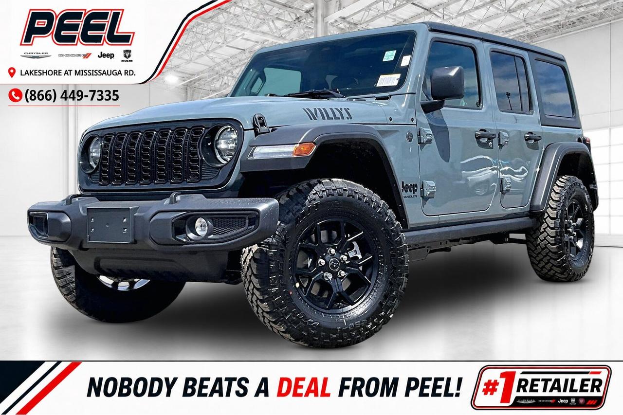 2026 Jeep Wrangler WILLYS 4DR | Leather | Tech & Safety & Conv Grp Photo