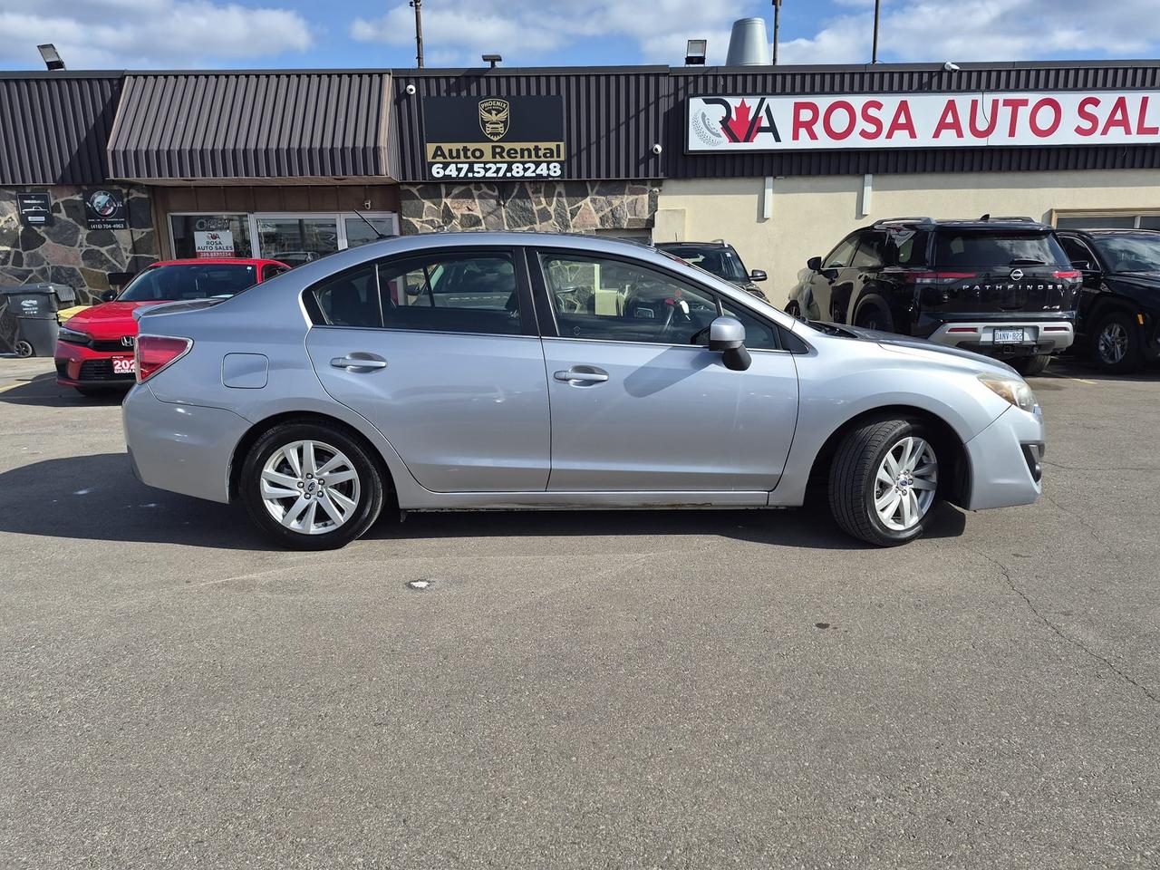 2015 Subaru Impreza AUTO AWD BACK UP CAMERA SAFETY CERTIFED NEW BRAKES Photo