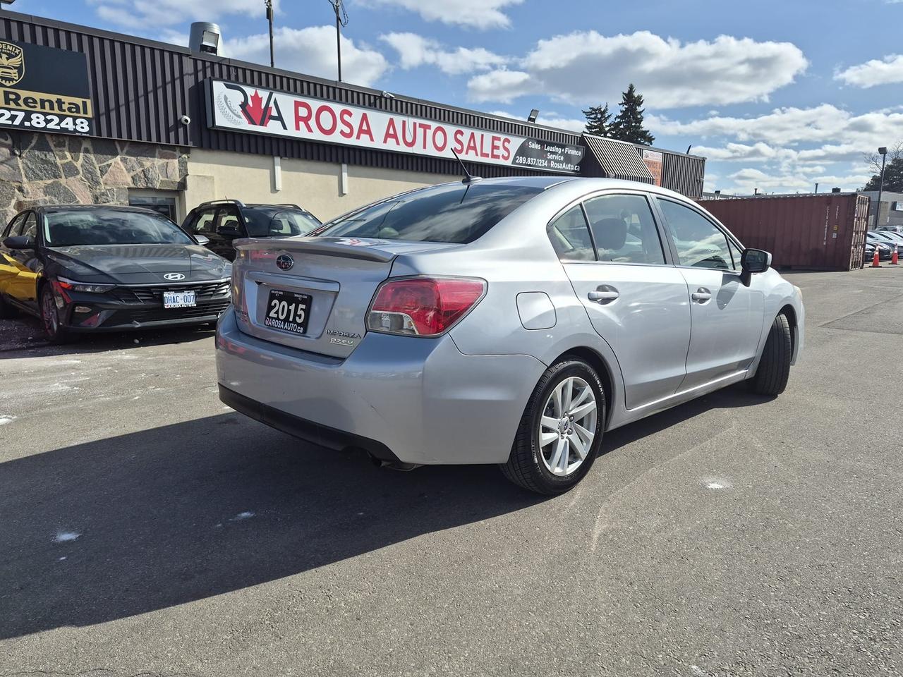 2015 Subaru Impreza AUTO AWD BACK UP CAMERA SAFETY CERTIFED NEW BRAKES Photo