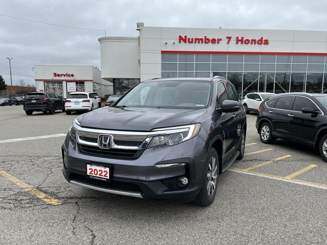 2022 Honda Pilot EX-L Navi *EXTENDED FACTORY WARRANTY* Photo0