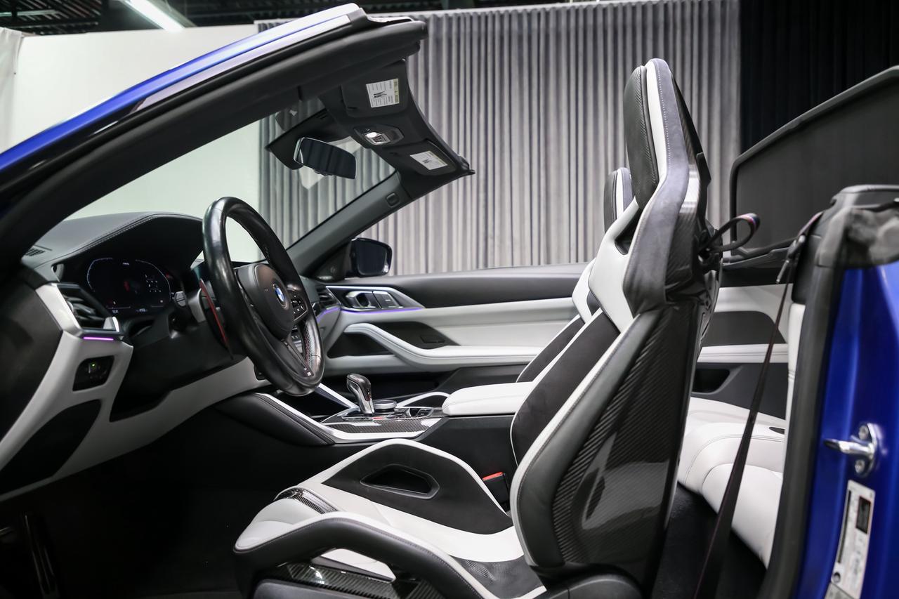 2022 BMW M4 COMPETITION 503HP XDRIVE CABRIOLET CARBNBUKET RARE Photo