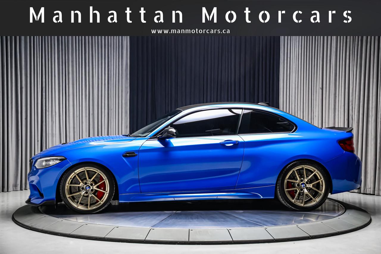 2020 BMW M2 CS 444HP MANUAL GOLDRIM CARBONROOF CUSTOMEXHAUST Photo