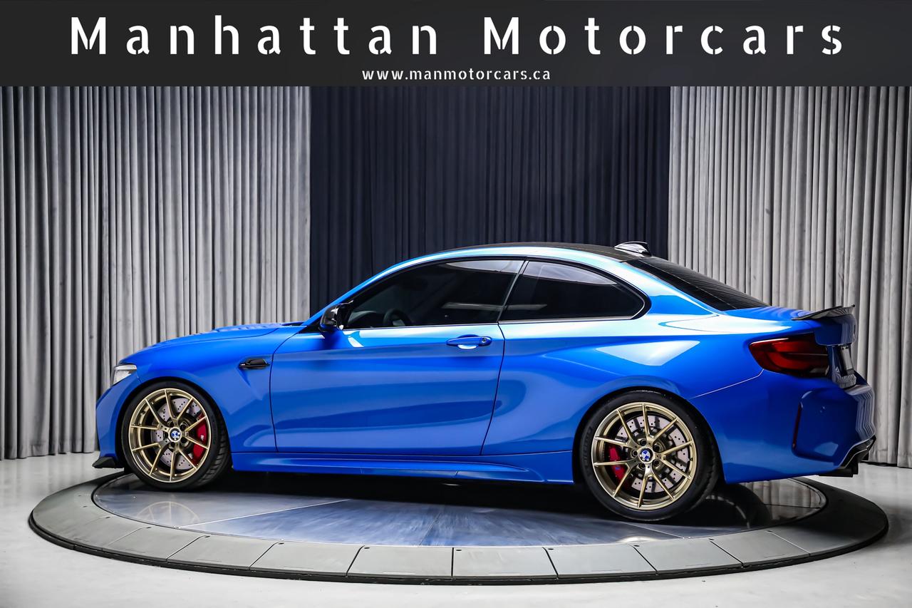 2020 BMW M2 CS 444HP MANUAL GOLDRIM CARBONROOF CUSTOMEXHAUST Photo3