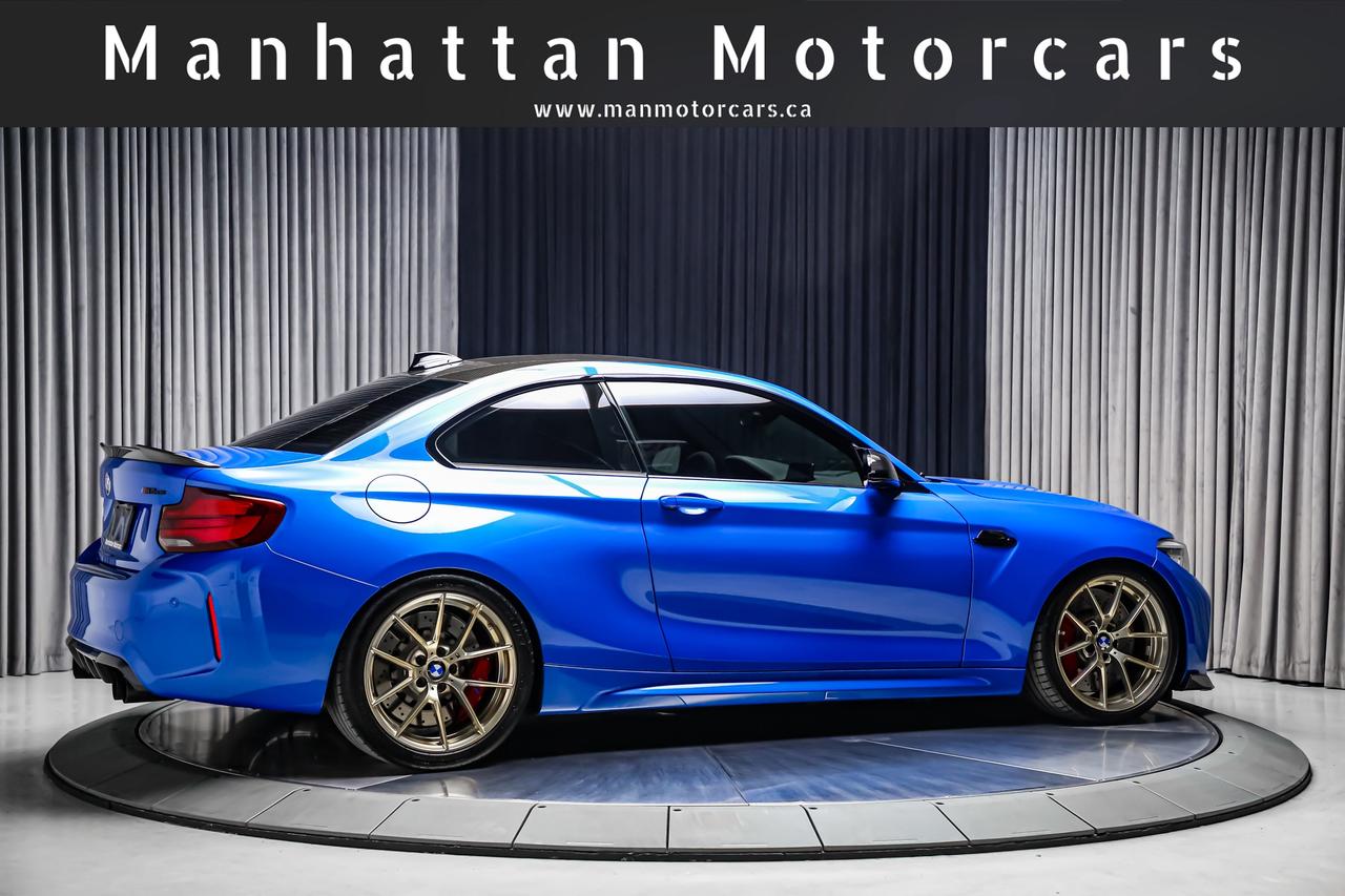 2020 BMW M2 CS 444HP MANUAL GOLDRIM CARBONROOF CUSTOMEXHAUST Photo