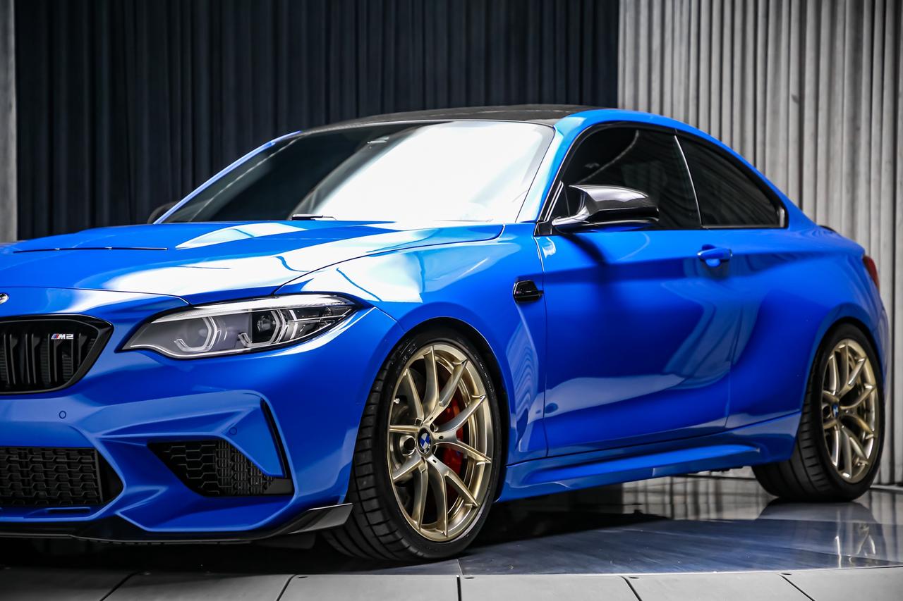 2020 BMW M2 CS 444HP MANUAL GOLDRIM CARBONROOF CUSTOMEXHAUST Photo