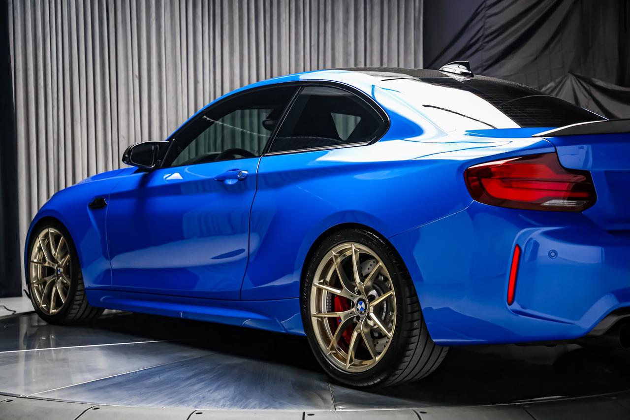 2020 BMW M2 CS 444HP MANUAL GOLDRIM CARBONROOF CUSTOMEXHAUST Photo