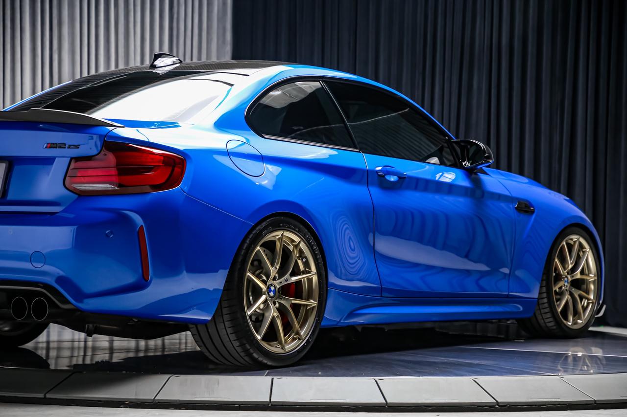 2020 BMW M2 CS 444HP MANUAL GOLDRIM CARBONROOF CUSTOMEXHAUST Photo