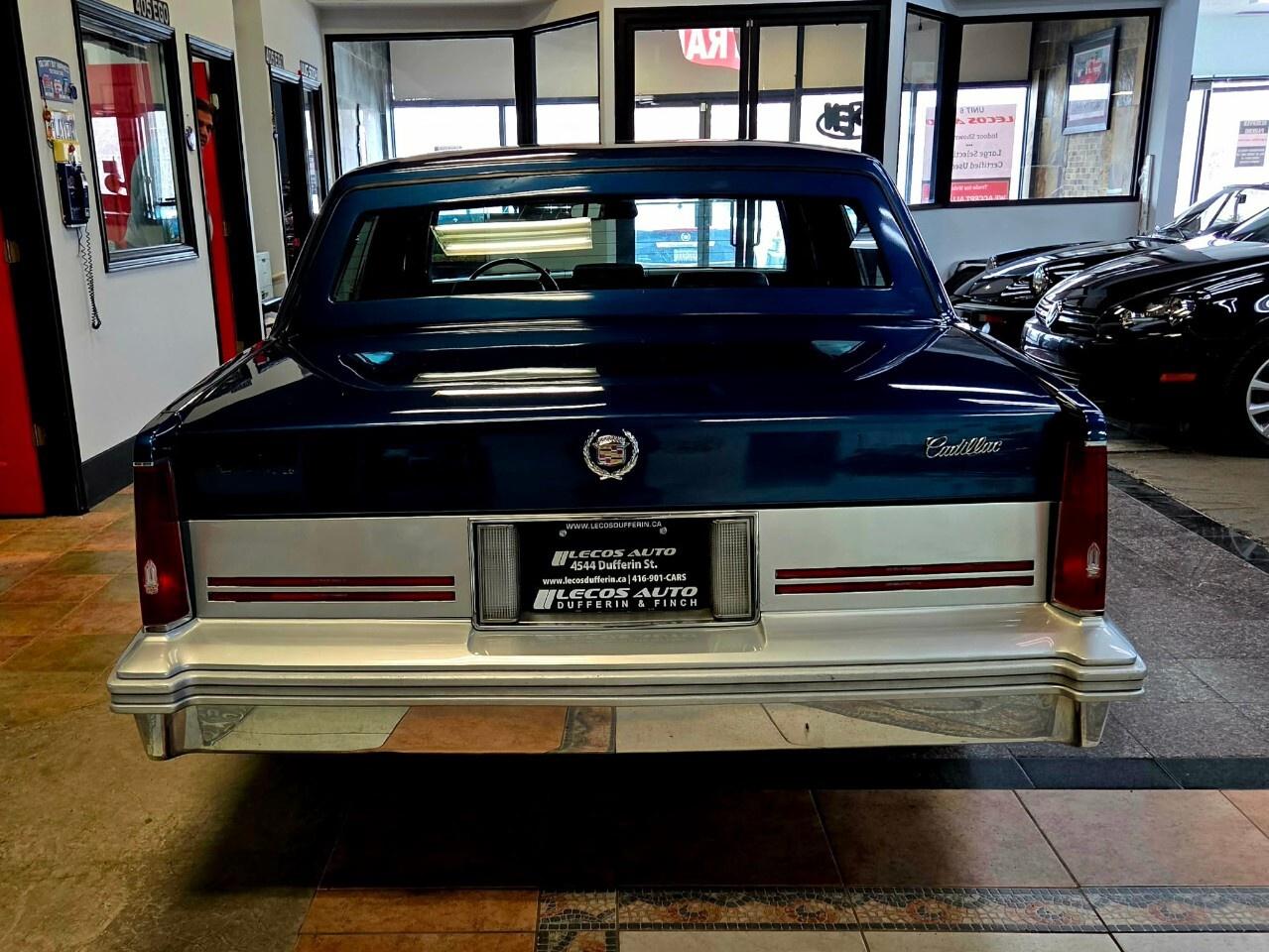 1987 Cadillac DeVille Clean CarFax/Low KMs/No Rust Photo