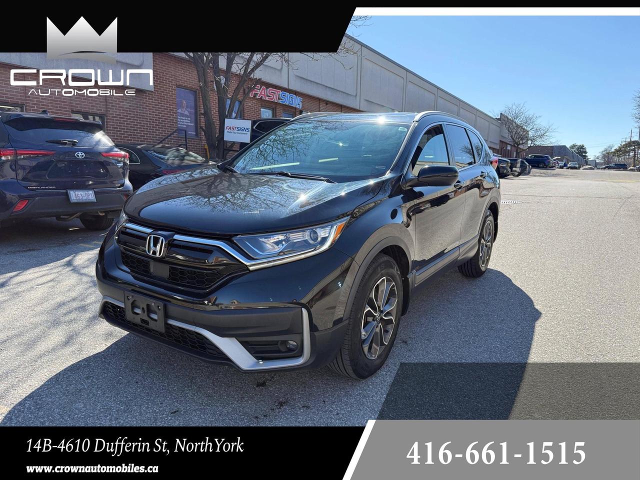 2021 Honda CR-V EX-L AWD, Leather, Sunroof Photo