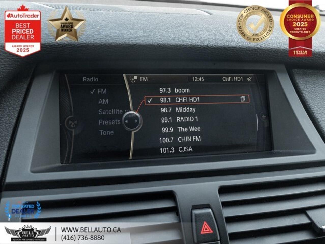 2013 BMW X6 35i   SUNROOF   BLUETOOTH   NOACCIDENT Photo