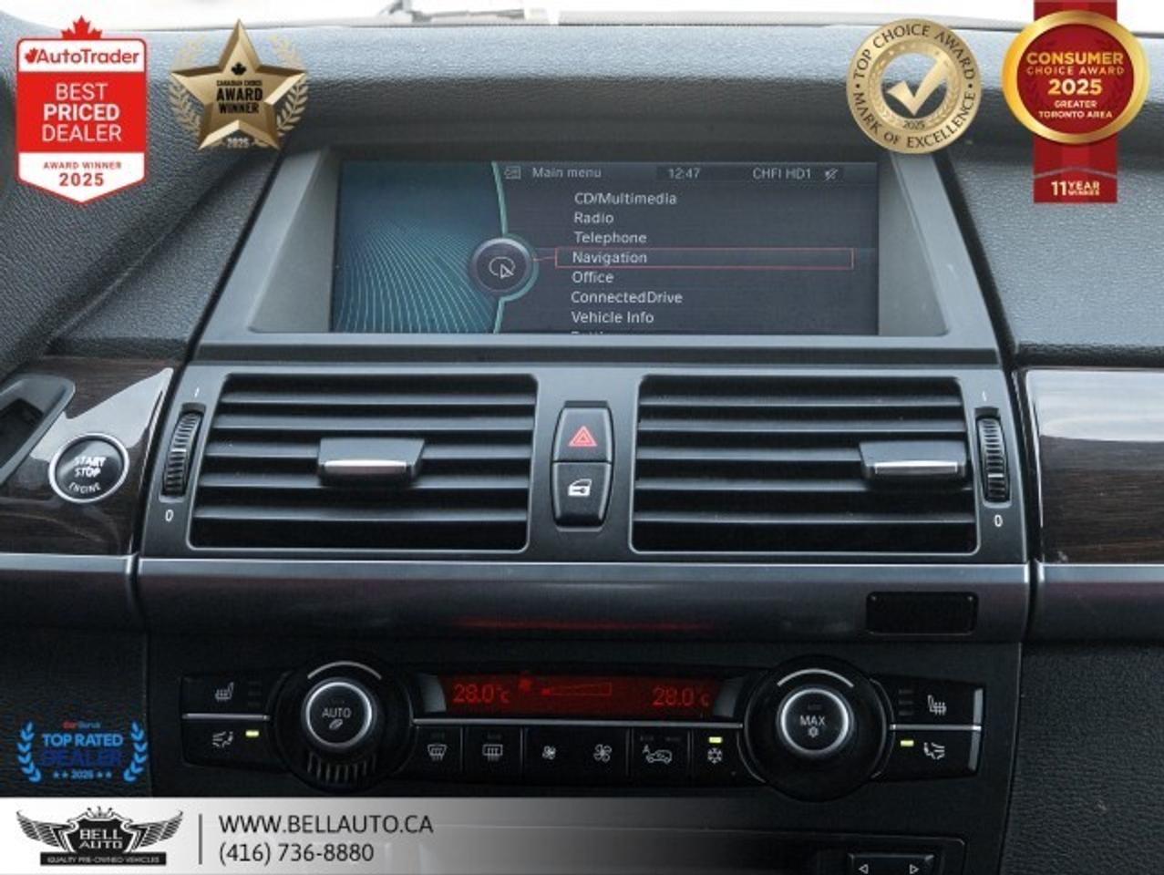 2013 BMW X6 35i   SUNROOF   BLUETOOTH   NOACCIDENT Photo