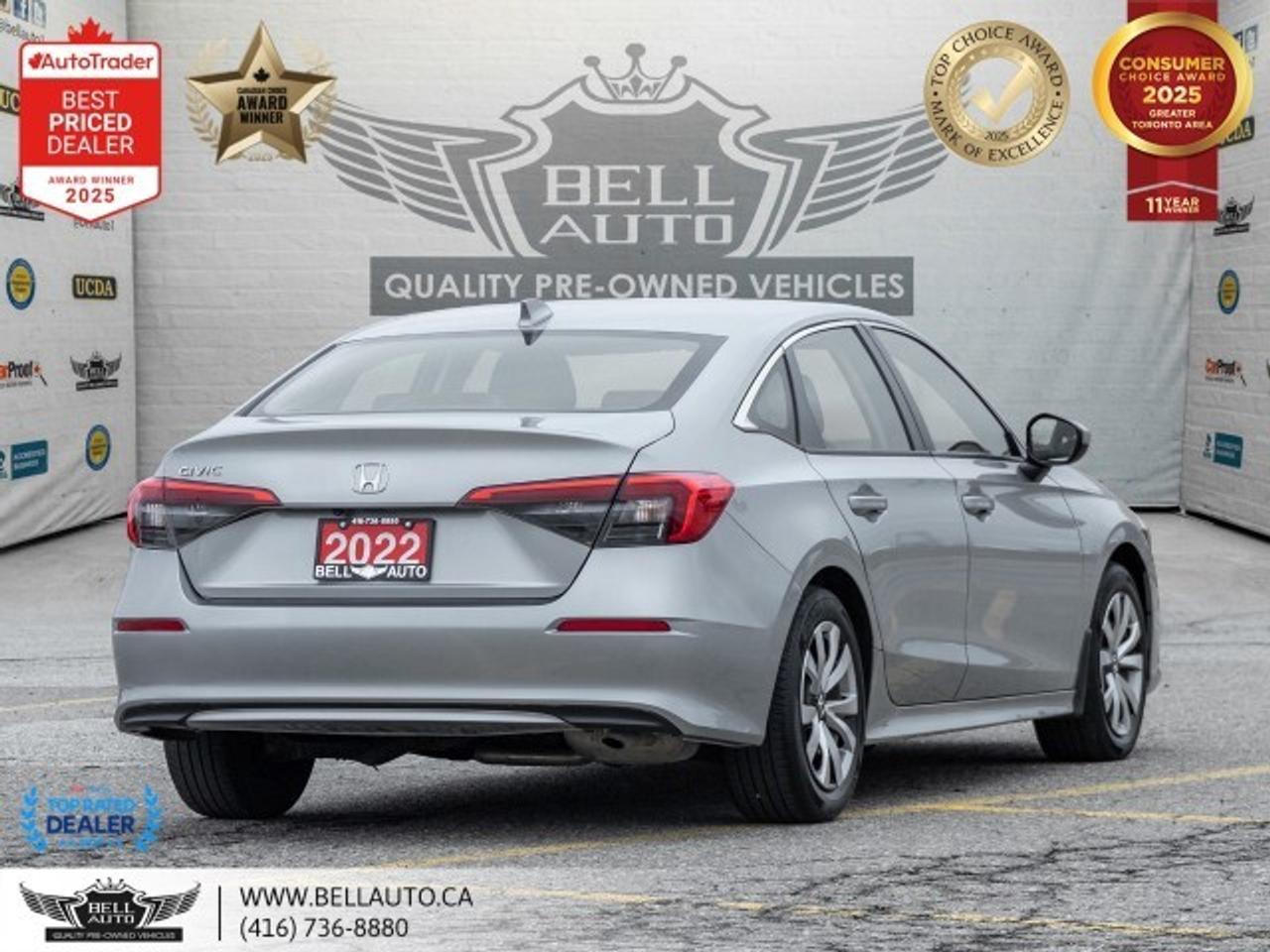 2022 Honda Civic Sedan LX   APPLCRPLY   B.CAM   ONEOWNER   NOACCIDENT Photo